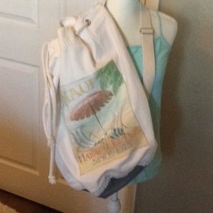 Hawaiian 🌺 print canvas bag